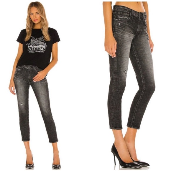 Moussy Denim - MOUSSY Prichard Black Skinny Ankle Jeans SIZE 23